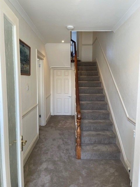 Hallway after